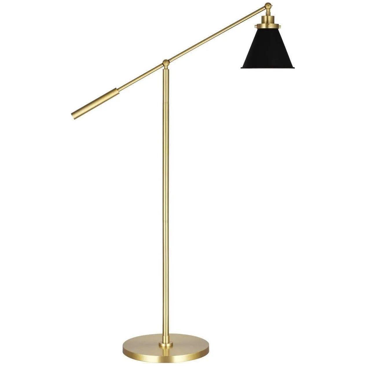 Visual Comfort Studio Collection - Wellfleet Floor Lamp - CT1121MBKBBS1 - Canada Light Shop