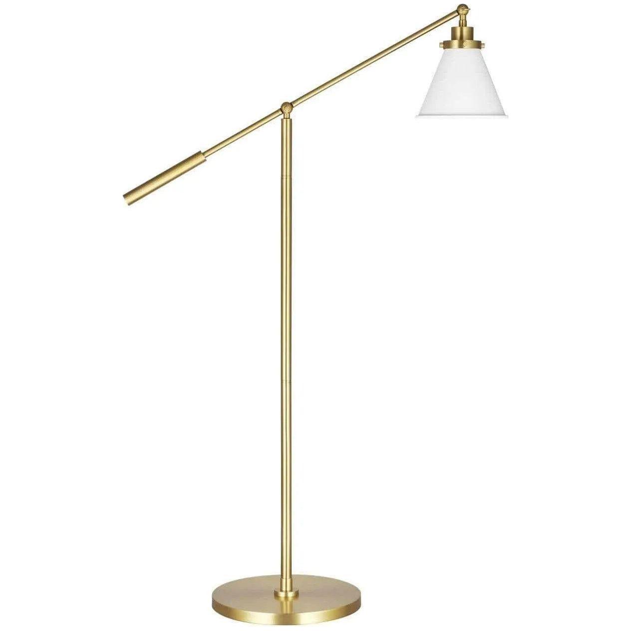 Visual Comfort Studio Collection - Wellfleet Floor Lamp - CT1121MWTBBS1 - Canada Light Shop