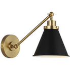 Visual Comfort Studio Collection - Wellfleet Wall Sconce - CW1121MBKBBS - Canada Light Shop