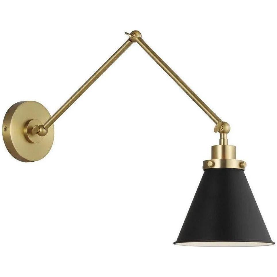 Visual Comfort Studio Collection - Wellfleet Wall Sconce - CW1151MBKBBS - Canada Light Shop