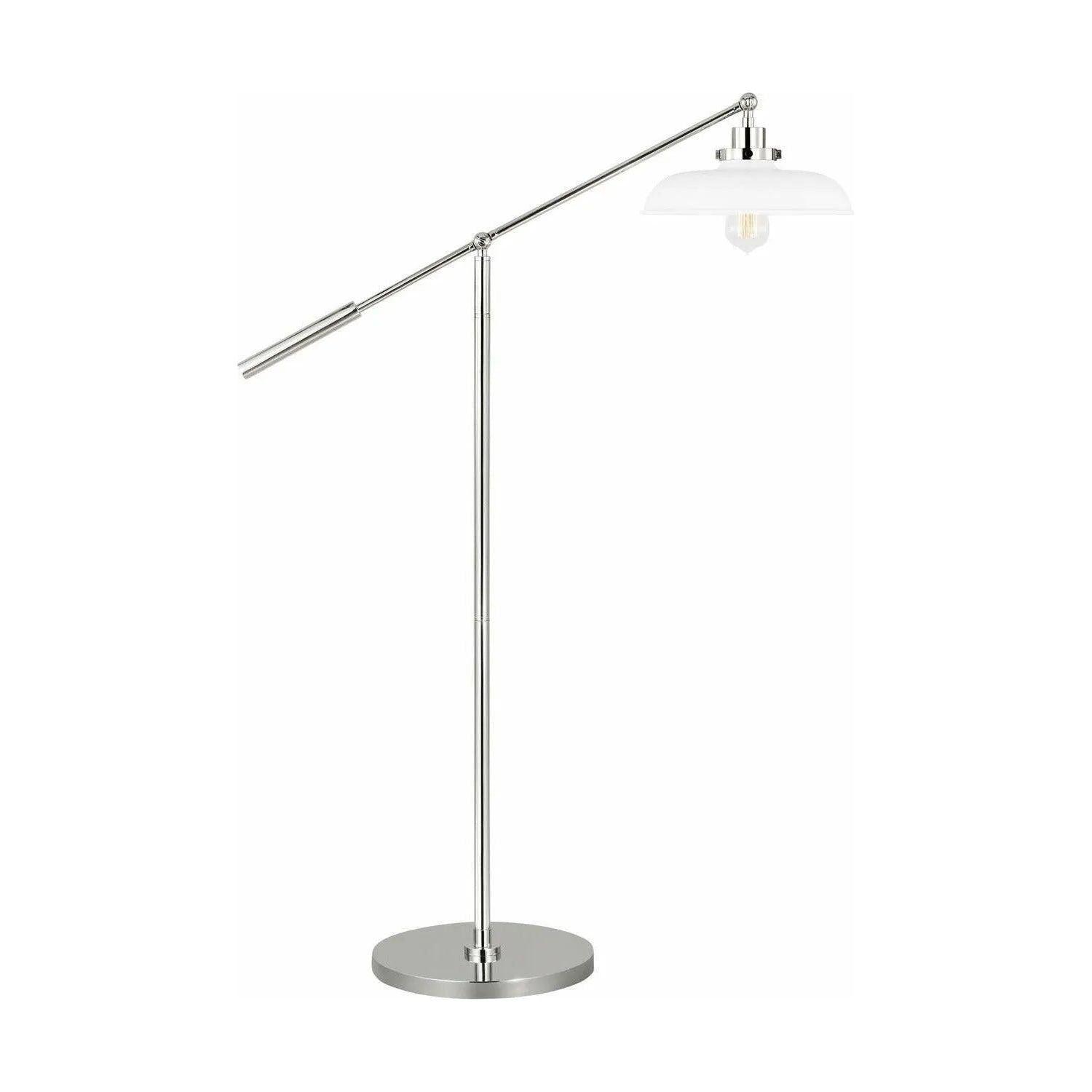 Visual Comfort Studio Collection - Wellfleet Wide Floor Lamp - CT1141MWTPN1 - Canada Light Shop
