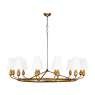 Visual Comfort Studio Collection - Ziba Chandelier - TC11712ADB - Canada Light Shop