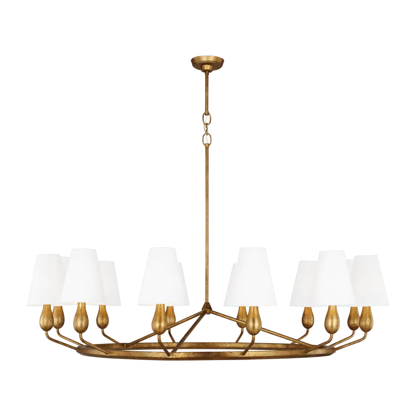 Visual Comfort Studio Collection - Ziba Chandelier - TC11712ADB - Canada Light Shop