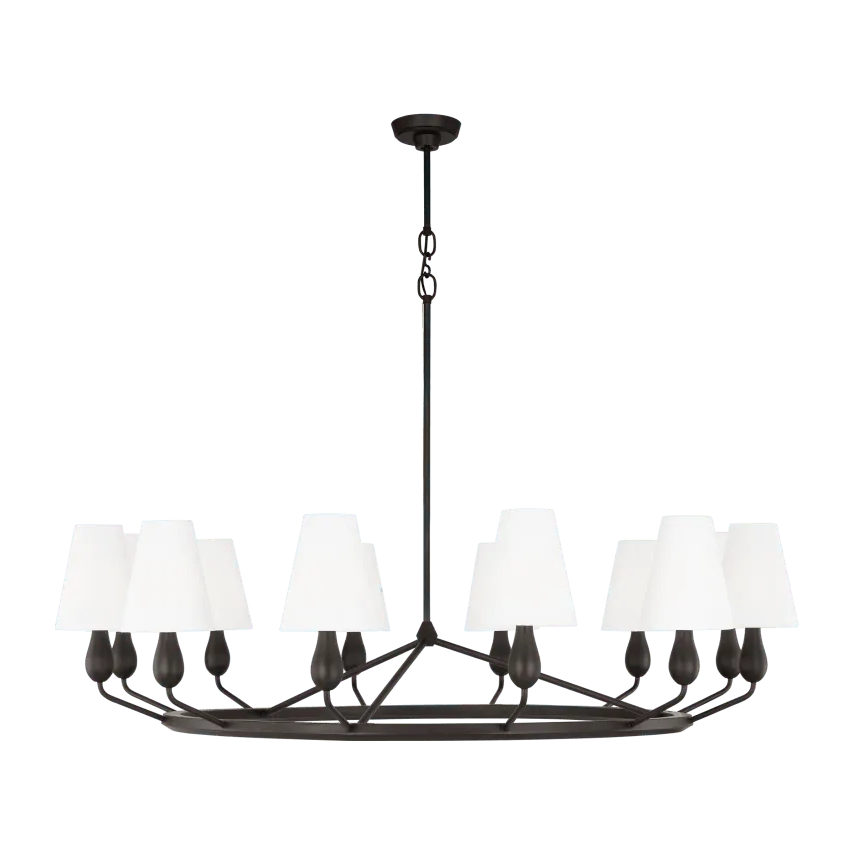 Visual Comfort Studio Collection - Ziba Chandelier - TC11712AI - Canada Light Shop