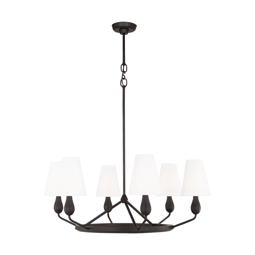 Visual Comfort Studio Collection - Ziba Chandelier - TC1186AI - Canada Light Shop
