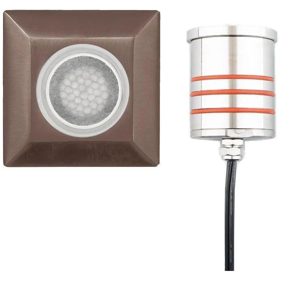 WAC Lighting - 2052 2-Inch LED Square Recessed Inground - 2052-30BS - Canada Light Shop