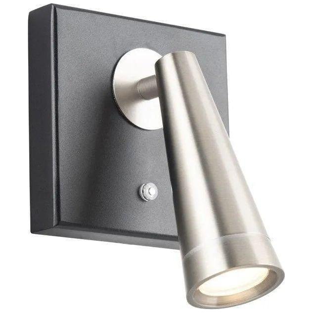WAC Lighting - Arne LED Reading Light - BL-48007-BK/BN - Canada Light Shop