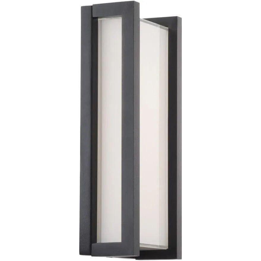 WAC Lighting - Axel LED Outdoor Wall Light - WS-W44011-BK - Canada Light Shop