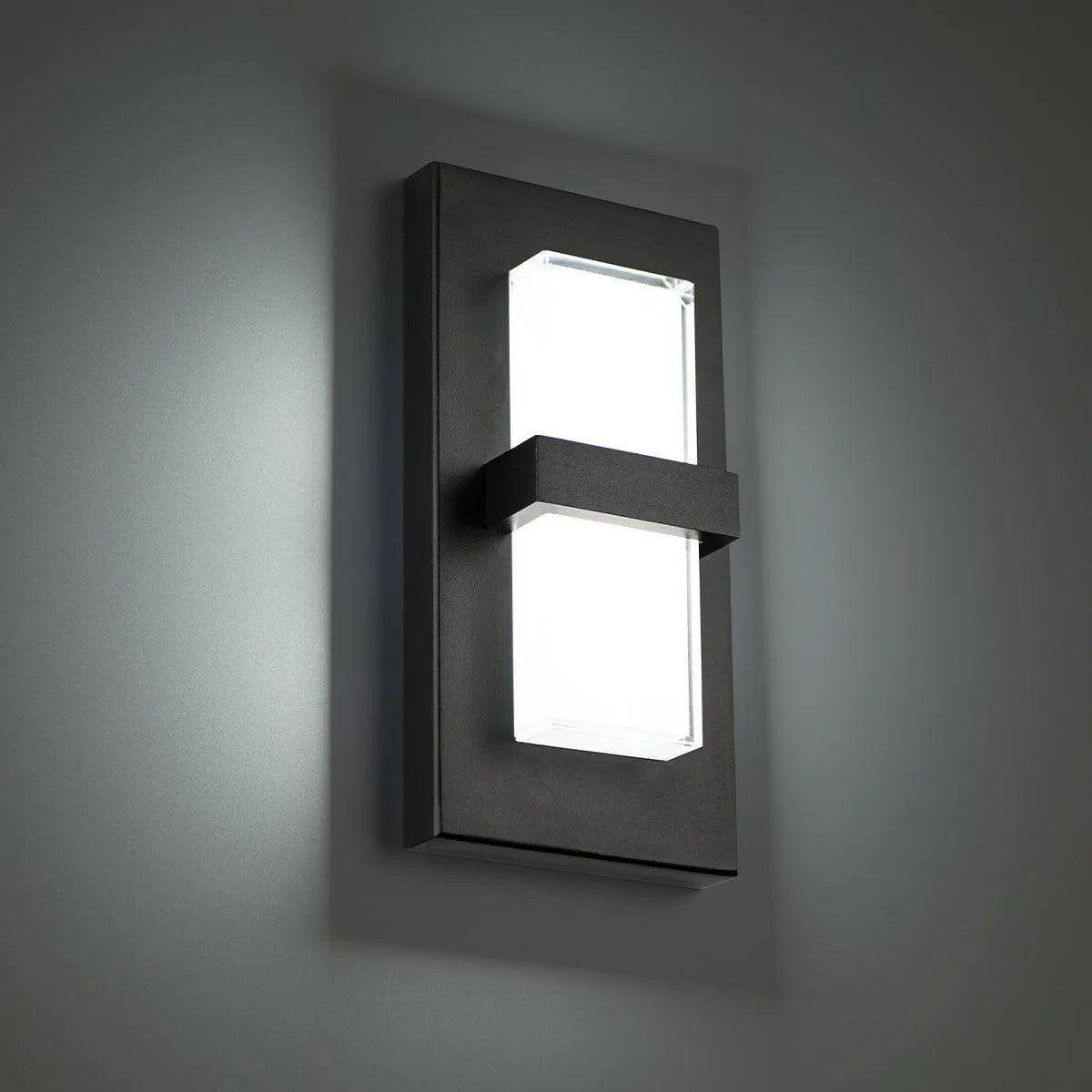 WAC Lighting - Bandeau LED Outdoor Wall Light - WS-W21110-35-BK - Canada Light Shop