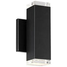 WAC Lighting - Block LED Outdoor Wall Light - WS-W61808-BK - Canada Light Shop