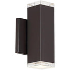 WAC Lighting - Block LED Outdoor Wall Light - WS-W61808-BZ - Canada Light Shop