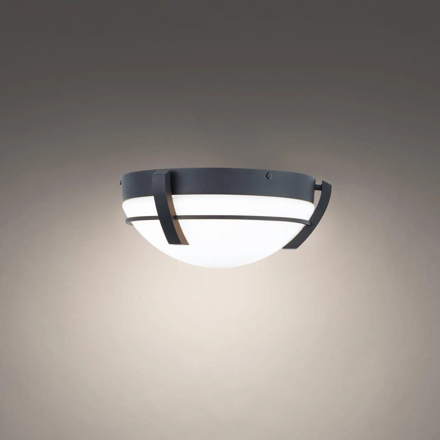 WAC Lighting - Bradbury LED Outdoor Flush Mount - FM-W93216-BK - Canada Light Shop
