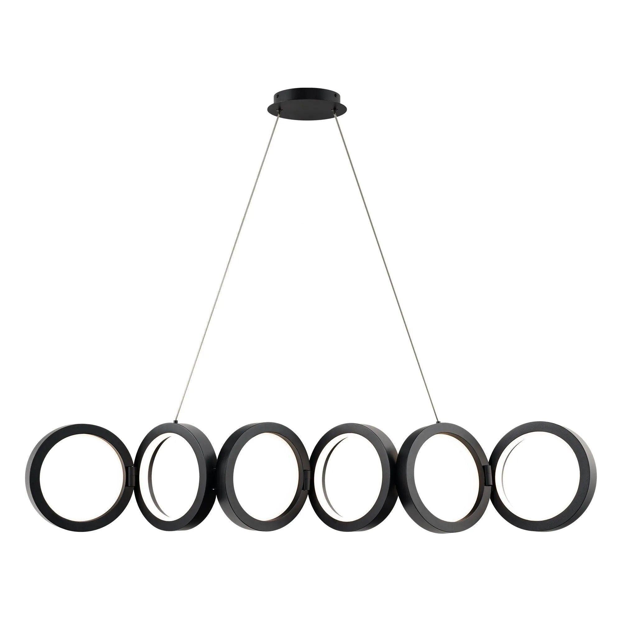 WAC Lighting - Cabot LED Linear Pendant - PD-53448-27-BK - Canada Light Shop