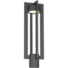 WAC Lighting - Chamber LED Outdoor Post Light - PM-W48620-BK - Canada Light Shop