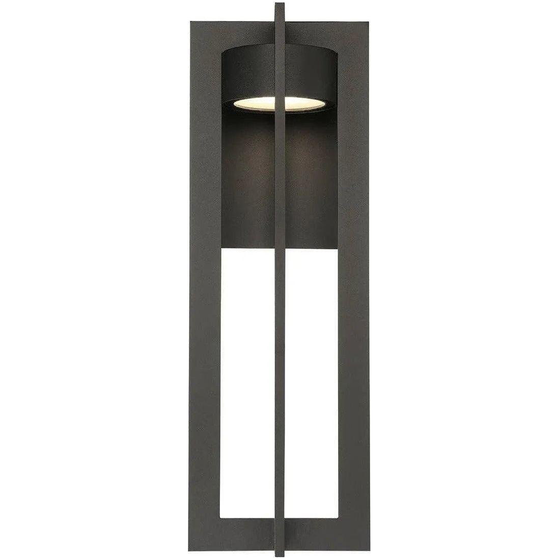 WAC Lighting - Chamber LED Outdoor Wall Light - WS-W48625-BZ - Canada Light Shop