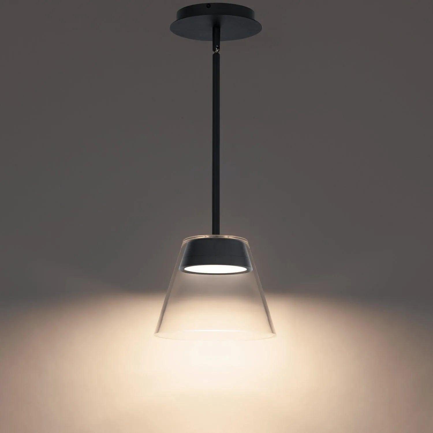 WAC Lighting - Chandra LED Mini Pendant - PD-87208-BK - Canada Light Shop