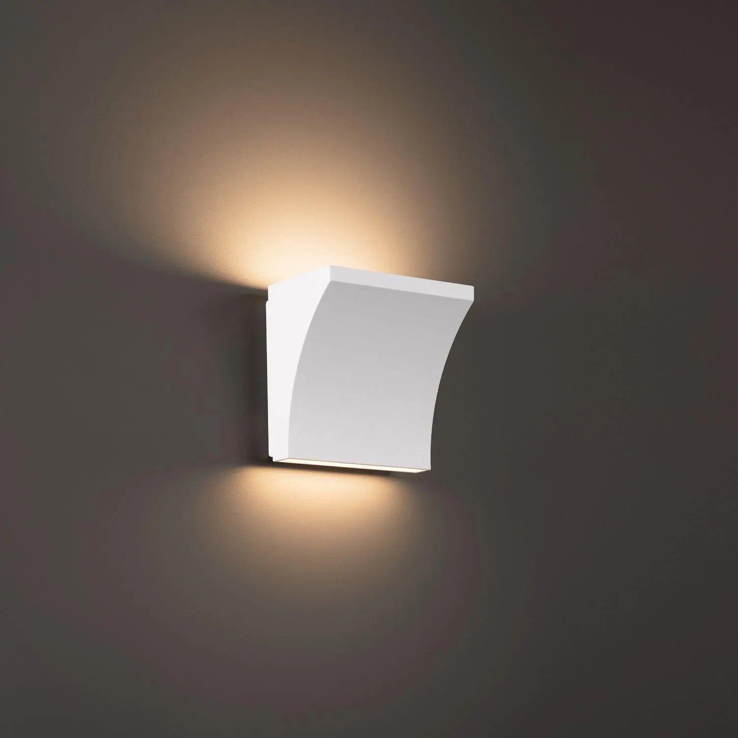 WAC Lighting - Cornice LED Wall Sconce - WS-57205-27-WT - Canada Light Shop
