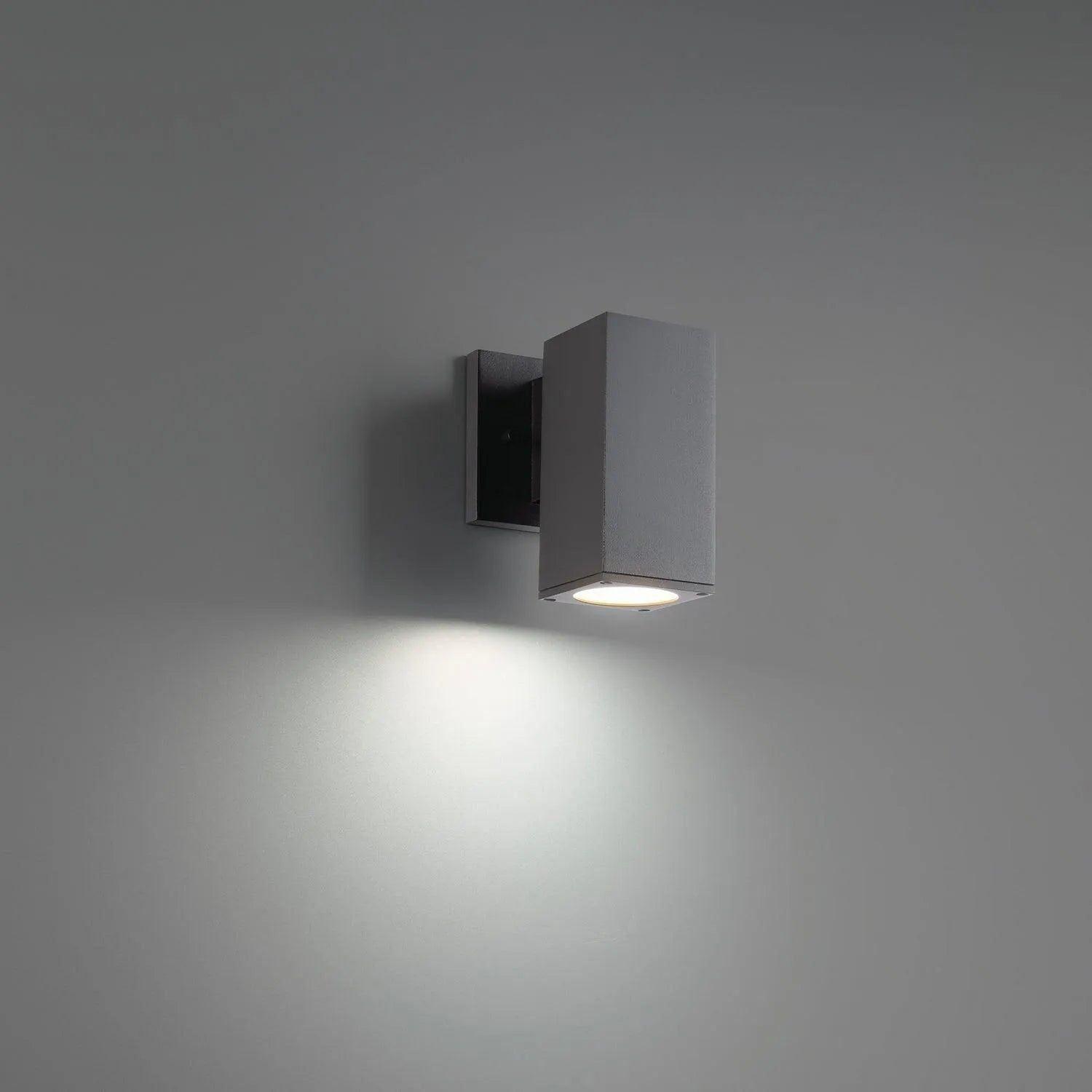 WAC Lighting - Cubix LED Wall Sconce - WS-W220208-30-BK - Canada Light Shop