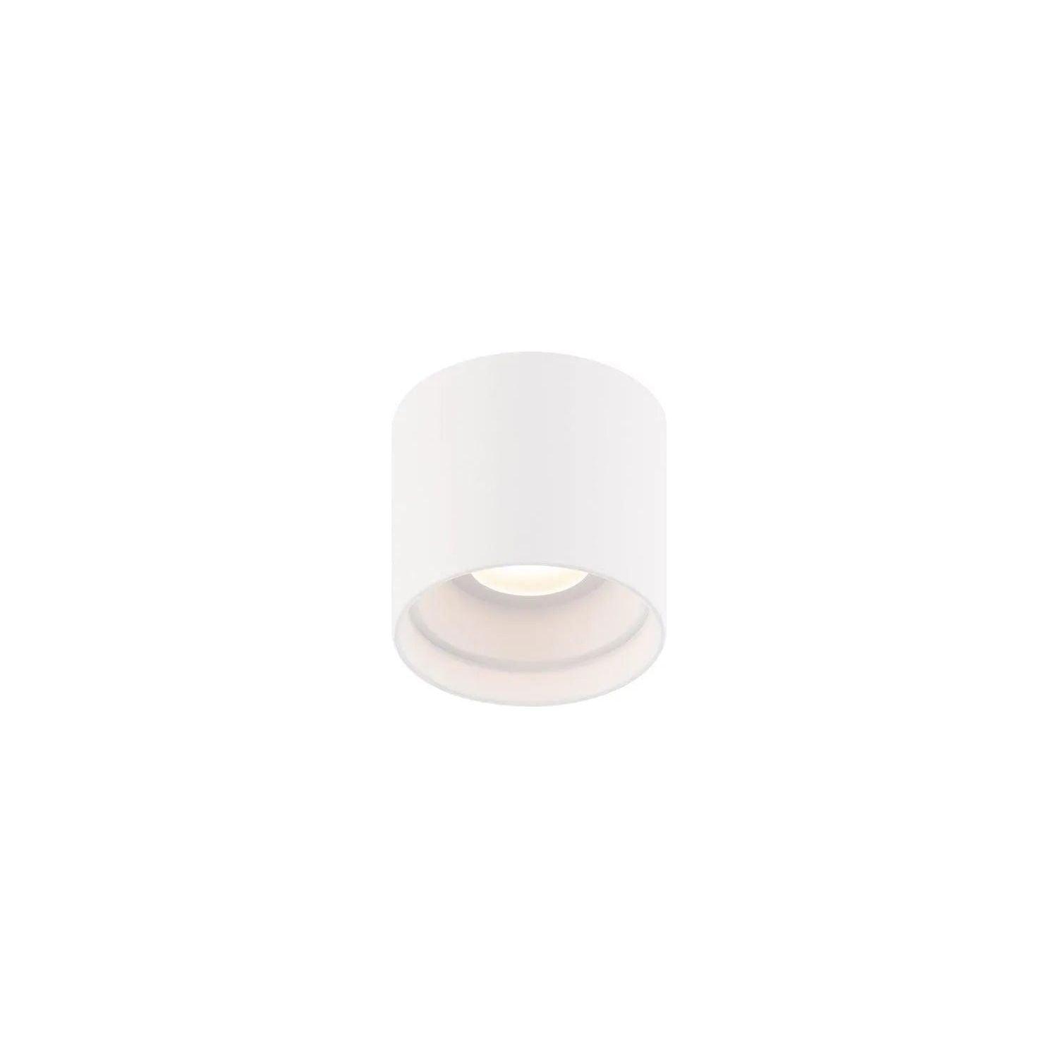 WAC Lighting - Downtown Round LED Outdoor Flush Mount - FM-W47205-30-WT - Canada Light Shop