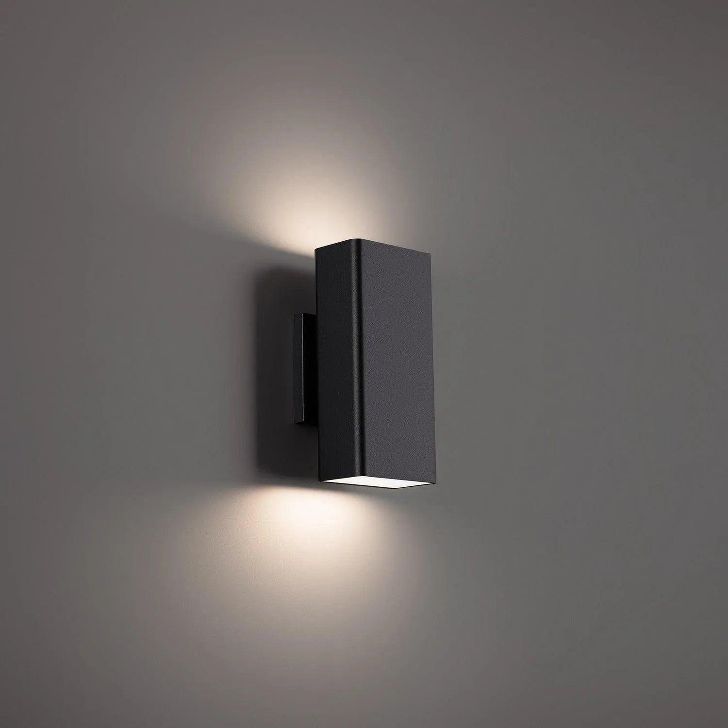 WAC Lighting - Edgey LED Outdoor Wall Sconce - WS-W17310-35-BK - Canada Light Shop