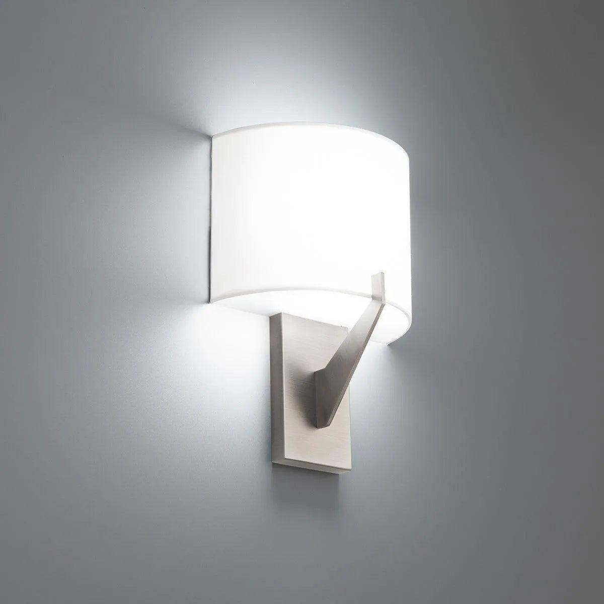 WAC Lighting - Fitzgerald LED Wall Sconce - WS-47108-27-BN - Canada Light Shop