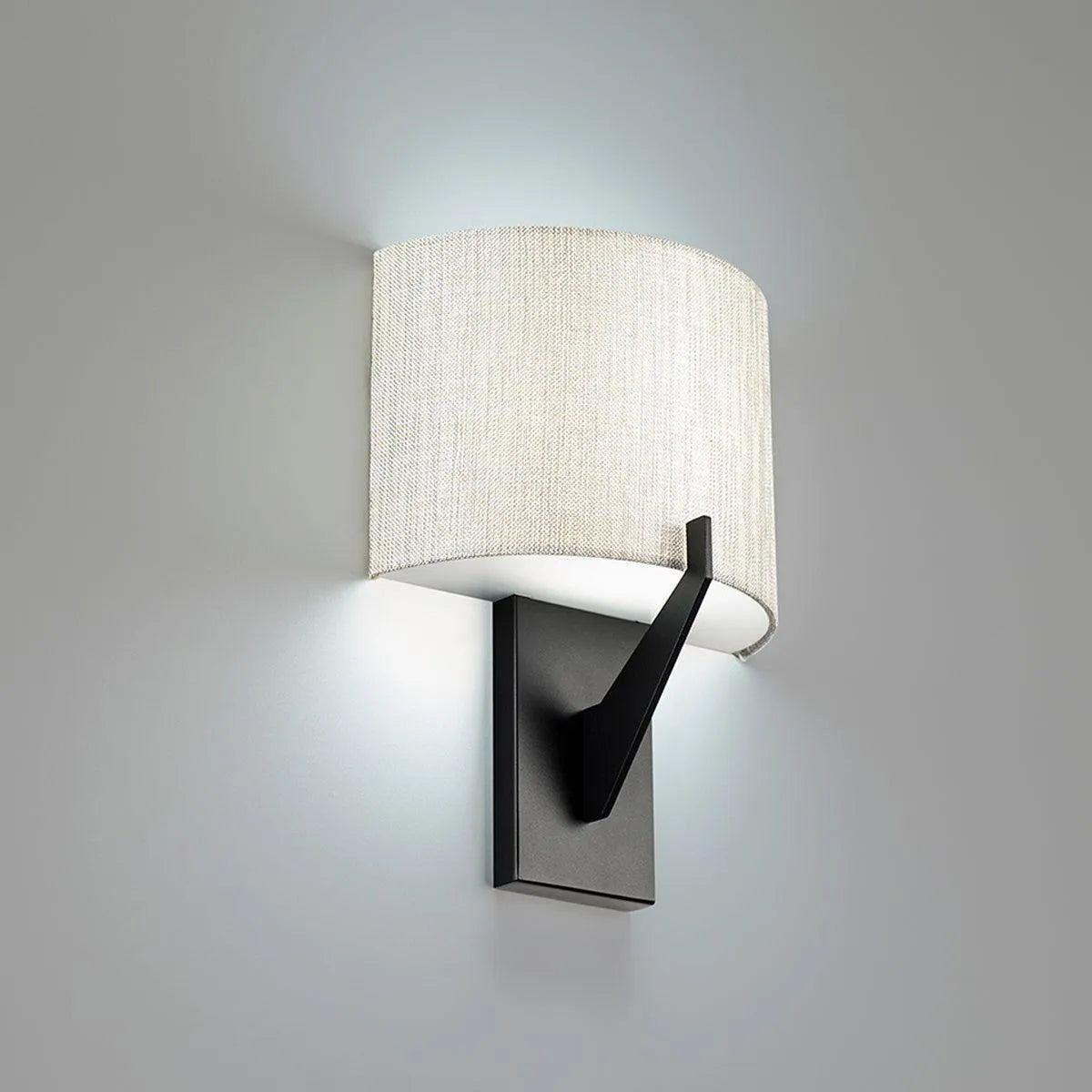 WAC Lighting - Fitzgerald LED Wall Sconce - WS-47108-30-BK - Canada Light Shop