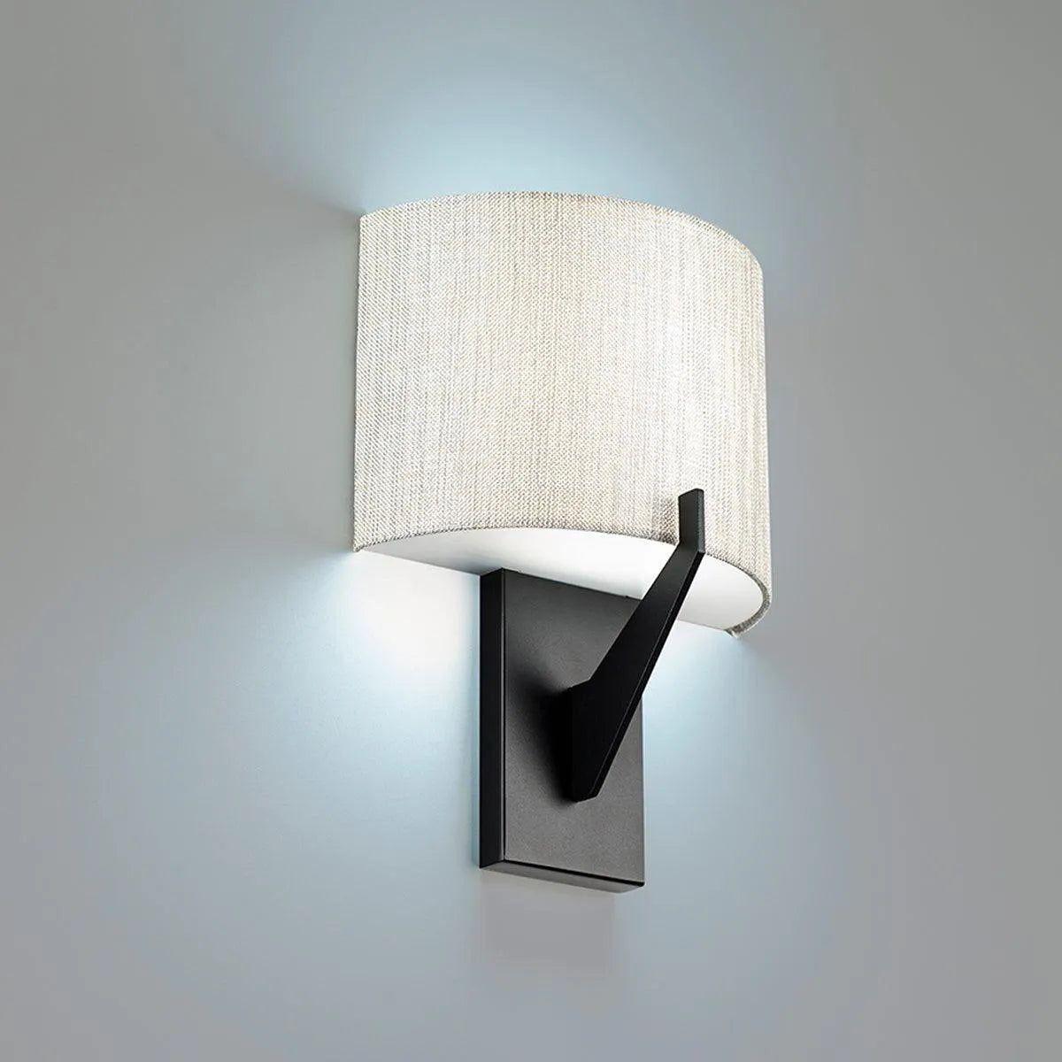 WAC Lighting - Fitzgerald LED Wall Sconce - WS-47108-35-BK - Canada Light Shop