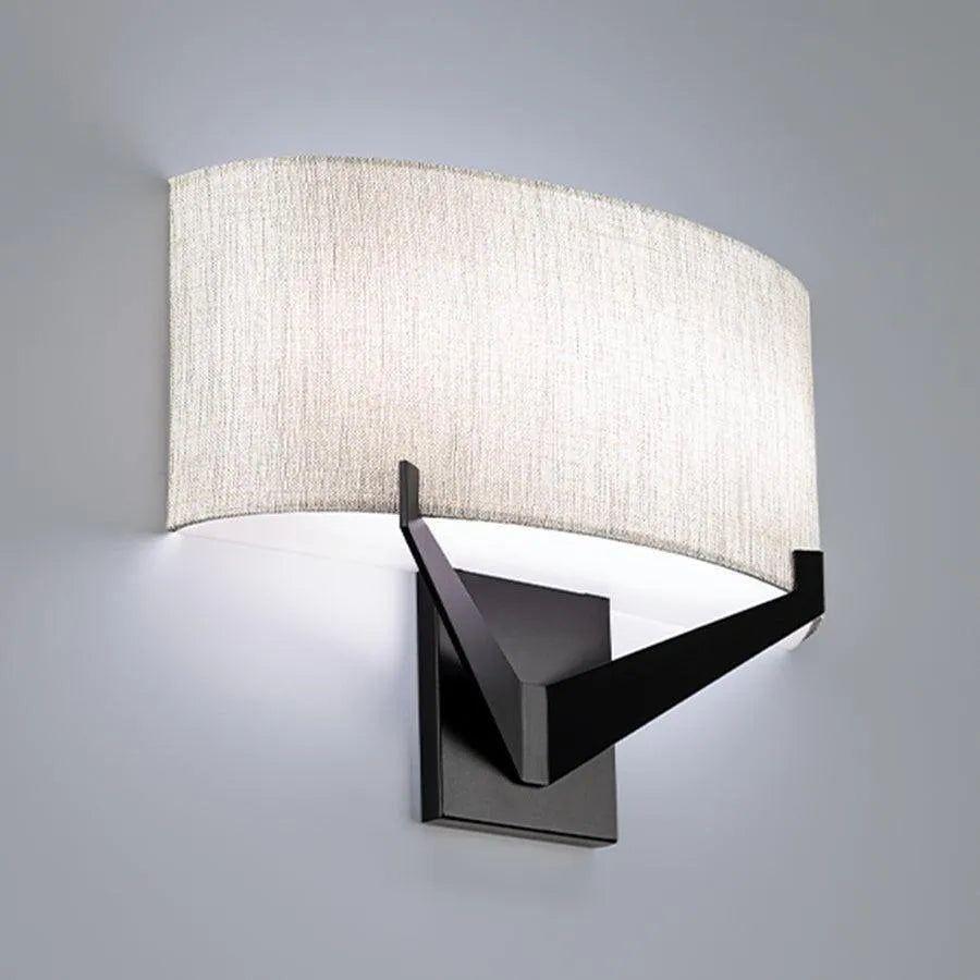 WAC Lighting - Fitzgerald LED Wall Sconce - WS-47116-30-BK - Canada Light Shop
