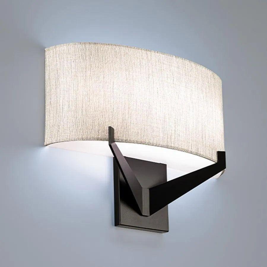 WAC Lighting - Fitzgerald LED Wall Sconce - WS-47116-35-BK - Canada Light Shop