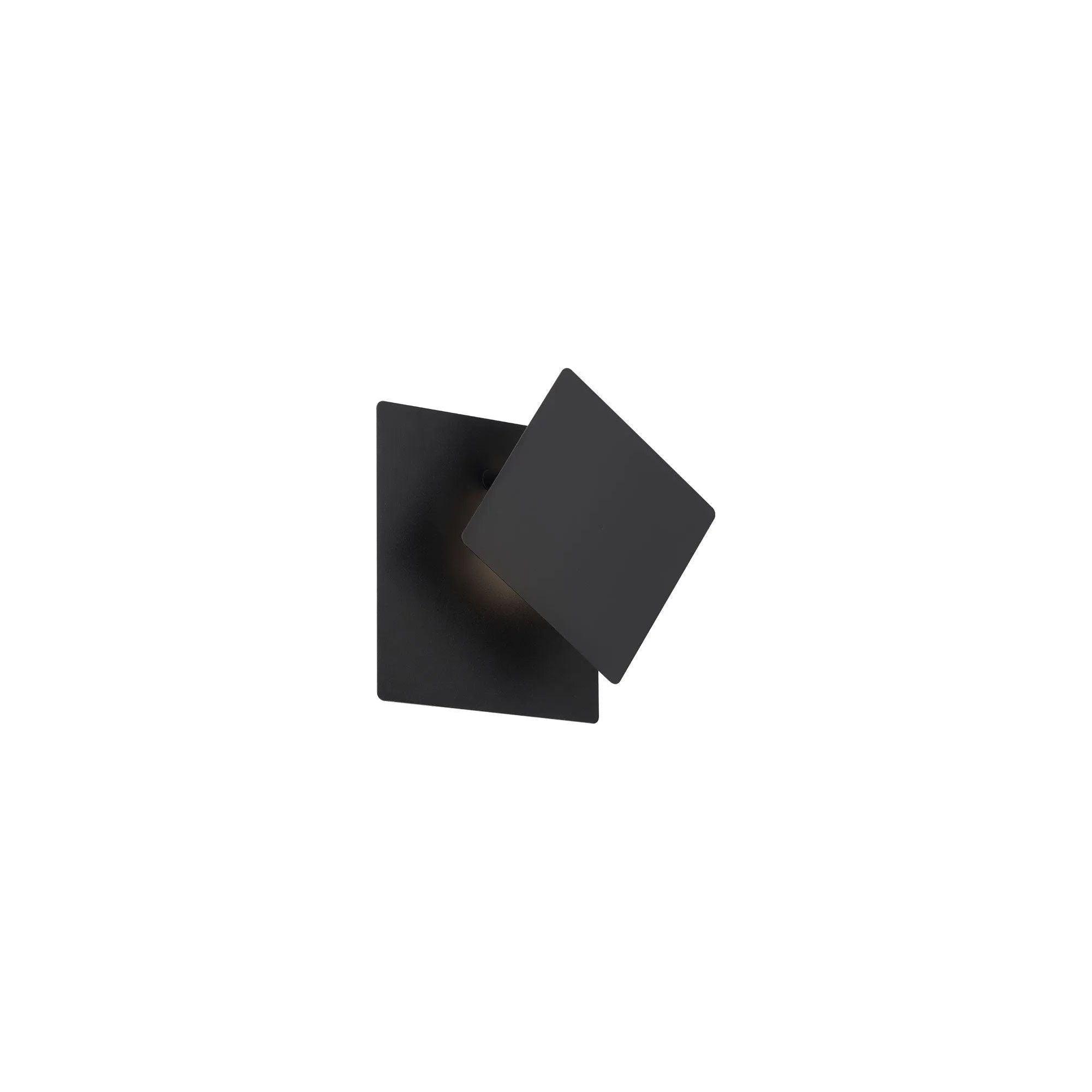 WAC Lighting - Greet LED Wall Sconce - WS-87407-27-BK - Canada Light Shop