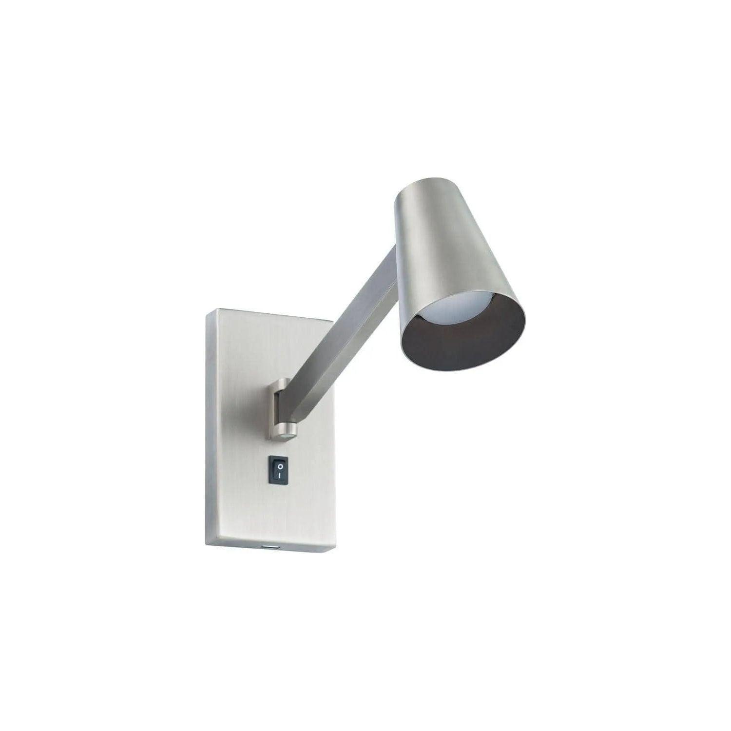WAC Lighting - Grisham LED Swing Arm - BL-25214-BN - Canada Light Shop