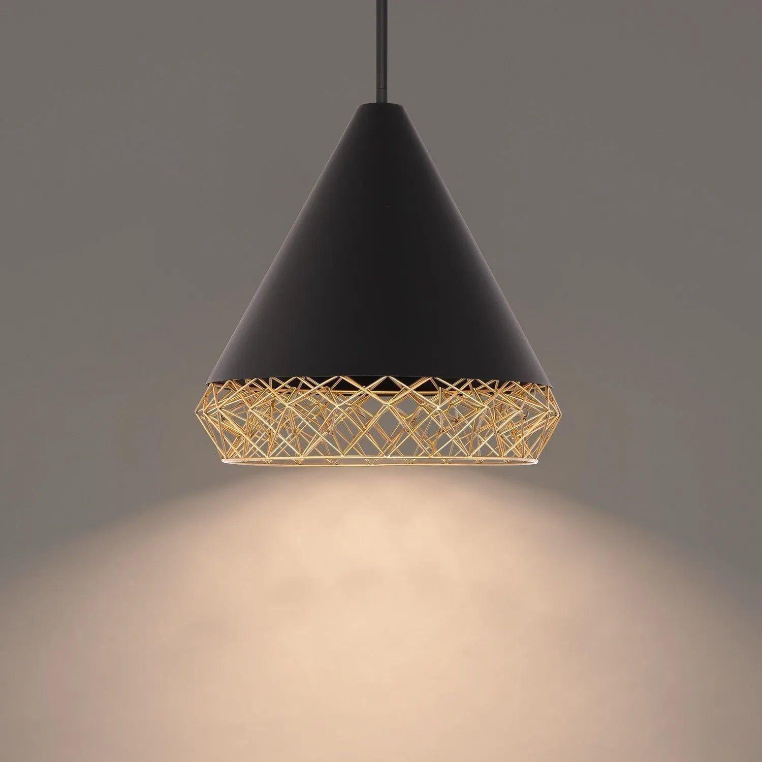 WAC Lighting - Lacey LED Pendant - PD-45427-BK/GO - Canada Light Shop
