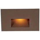 WAC Lighting - LEDme Horizontal LED100 Step and Wall Light - WL-LED100-AM-BZ - Canada Light Shop