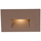 WAC Lighting - LEDme Horizontal LED100 Step and Wall Light - WL-LED100-C-BZ - Canada Light Shop