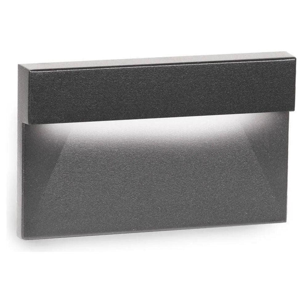 WAC Lighting - LEDme Horizontal LED140 Step and Wall Light - WL-LED140-C-BK - Canada Light Shop