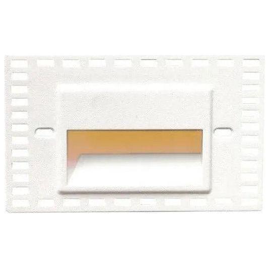 WAC Lighting - LEDme Horizontal Trimless LED Step and Wall Light - WL-LED100TR-AM-WT - Canada Light Shop