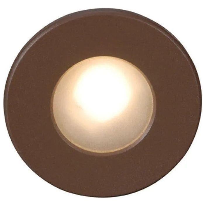 WAC Lighting - LEDme LED310 Round Step and Wall Light - WL-LED310-C-BZ - Canada Light Shop
