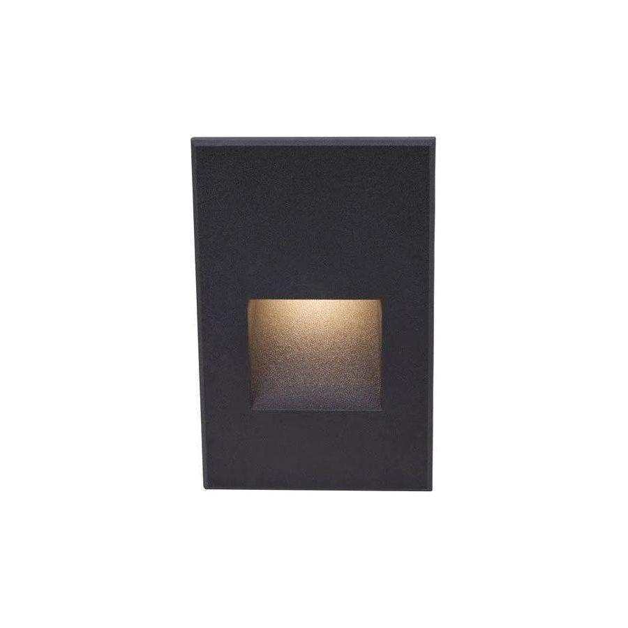 WAC Lighting - LEDme Vertical LED200 Step and Wall Light - WL-LED200-27-BK - Canada Light Shop