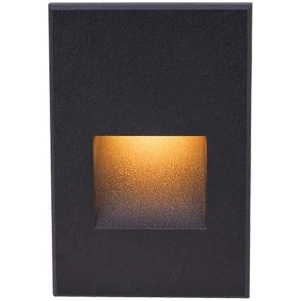WAC Lighting - LEDme Vertical LED200 Step and Wall Light - WL-LED200-AM-BK - Canada Light Shop