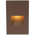 WAC Lighting - LEDme Vertical LED200 Step and Wall Light - WL-LED200-AM-BZ - Canada Light Shop