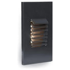WAC Lighting - LEDme Vertical LED220 Step and Wall Light - WL-LED220-C-BK - Canada Light Shop