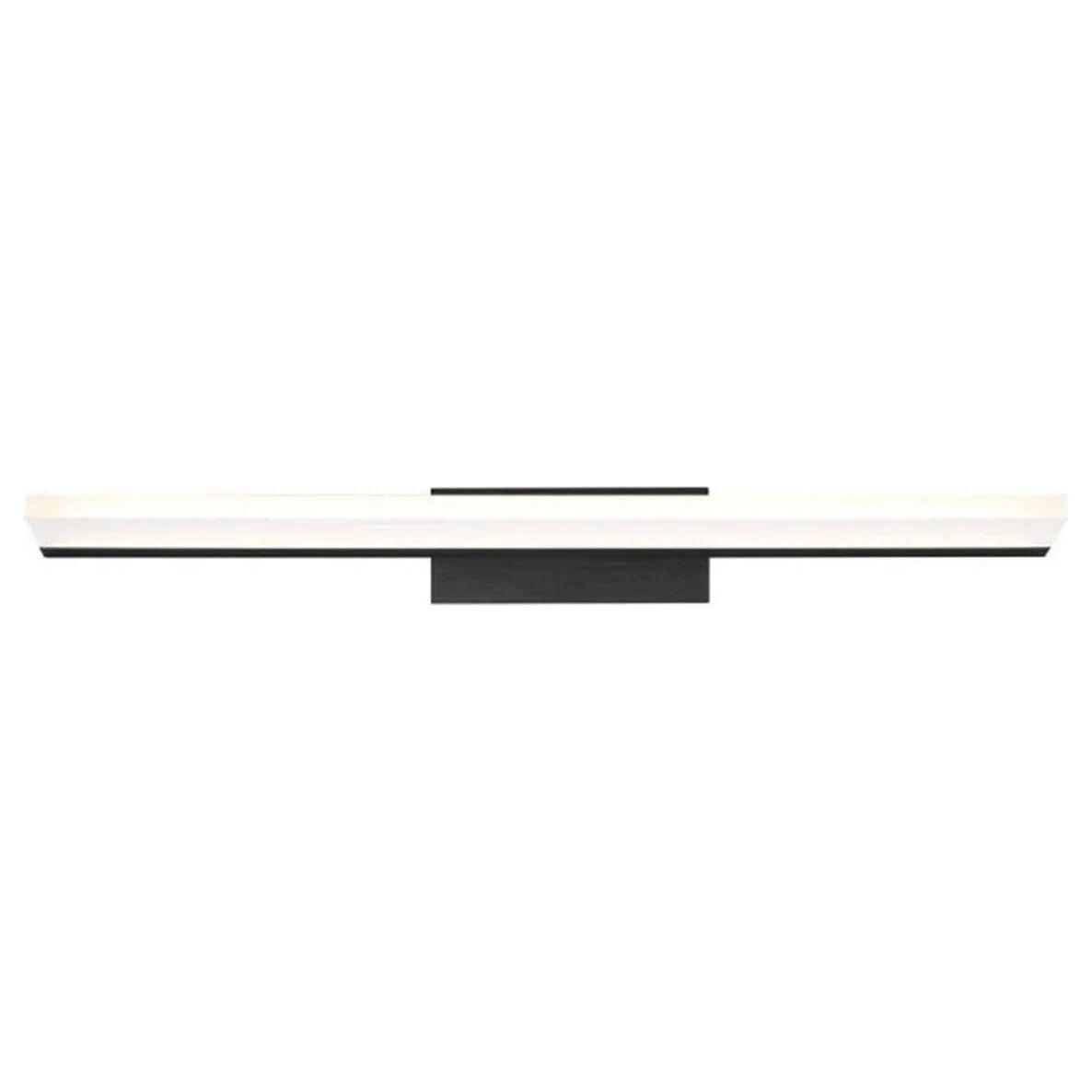 WAC Lighting - Level LED Bathroom Vanity - WS-85624-BK - Canada Light Shop