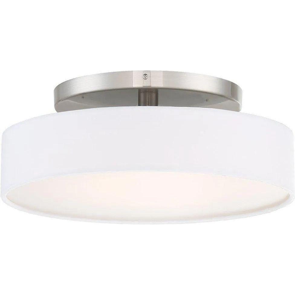 WAC Lighting - Manhattan LED Semi-Flush Mount - FM-13114-BN - Canada Light Shop