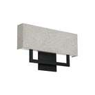 WAC Lighting - Manhattan LED Wall Sconce - WS-13122-BK - Canada Light Shop