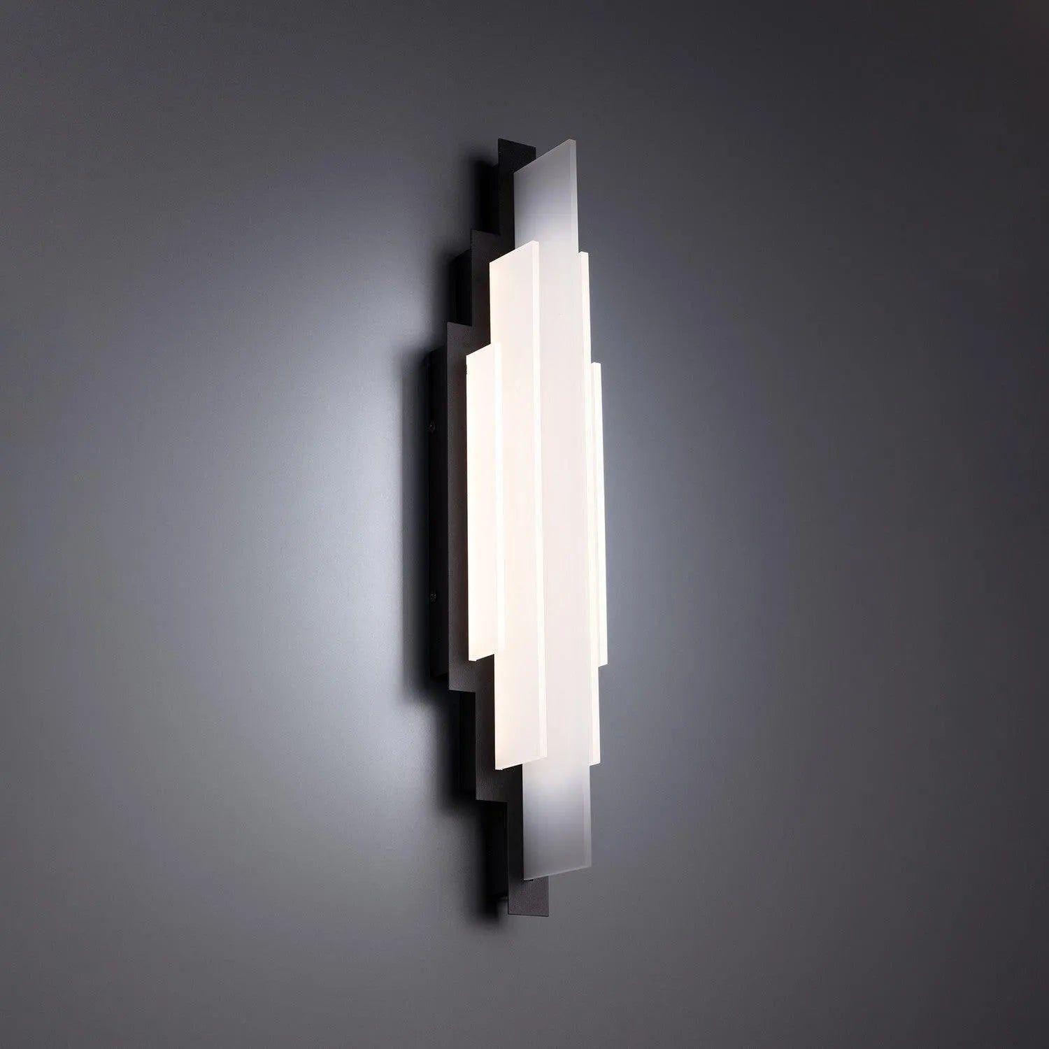 WAC Lighting - Nouveau LED Wall Sconce - WS-65323-27-BK - Canada Light Shop