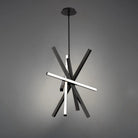WAC Lighting - Paralla x LED Chandelier - PD-73128-BK - Canada Light Shop