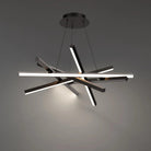 WAC Lighting - Paralla x LED Chandelier - PD-73134-BK - Canada Light Shop