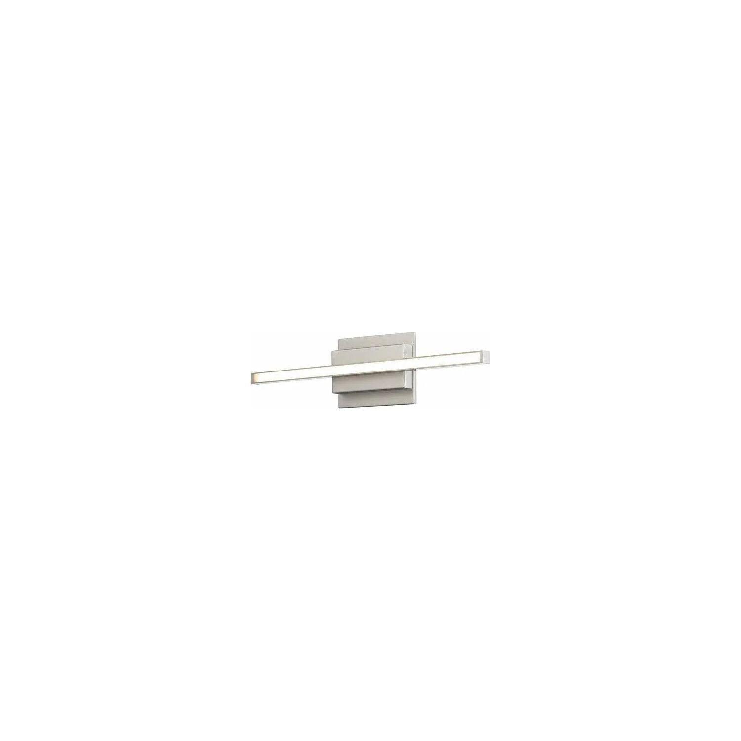 WAC Lighting - Parallax LED Bathroom Vanity & Sconce - WS-73118-BN - Canada Light Shop
