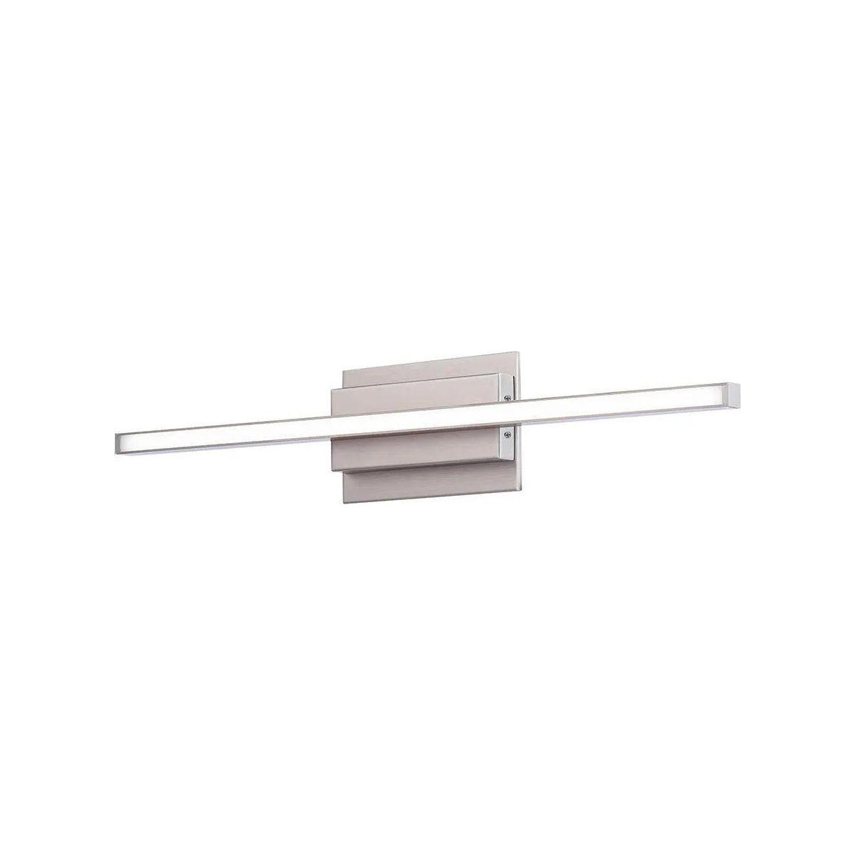 WAC Lighting - Parallax LED Bathroom Vanity & Sconce - WS-73124-BN - Canada Light Shop