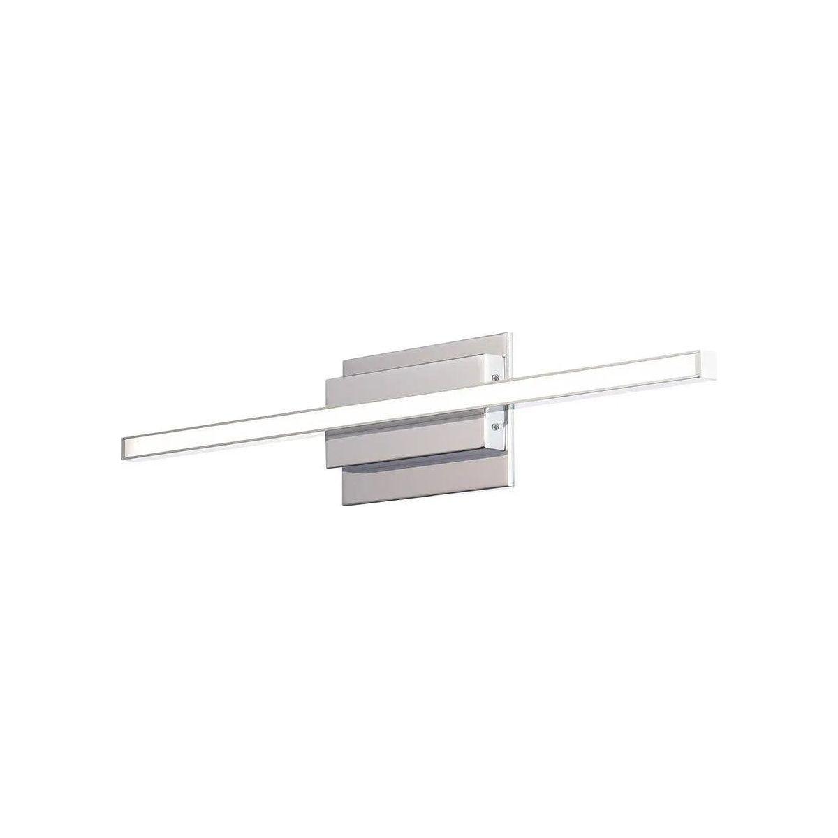 WAC Lighting - Parallax LED Bathroom Vanity & Sconce - WS-73124-CH - Canada Light Shop